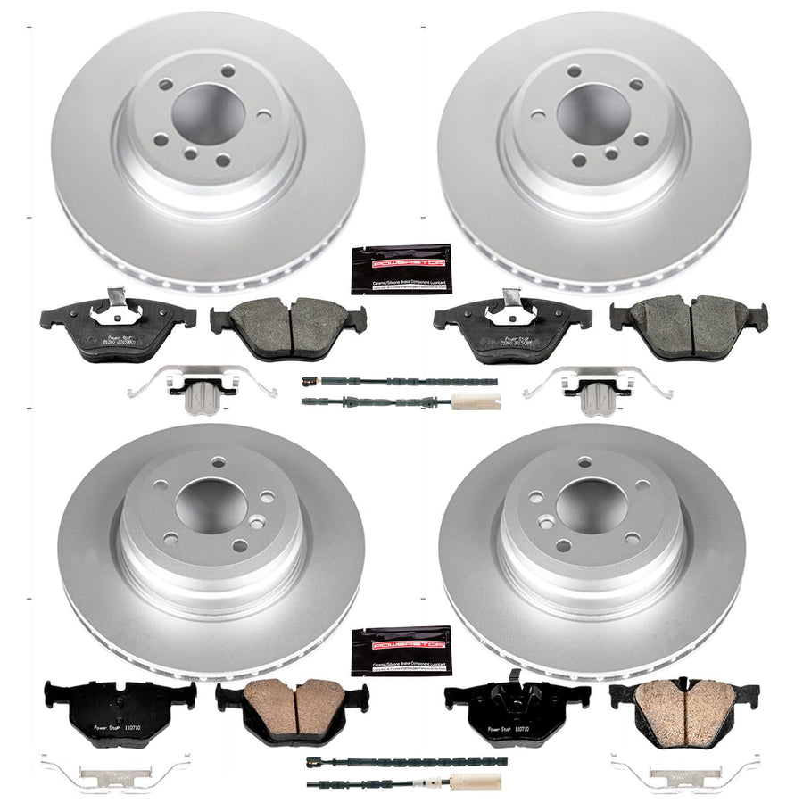 Power Stop Z23 Evolution Geomet Coated Brake Kit For BMW 335i xDrive 2011-2012 CRK6059 [Model Specific]