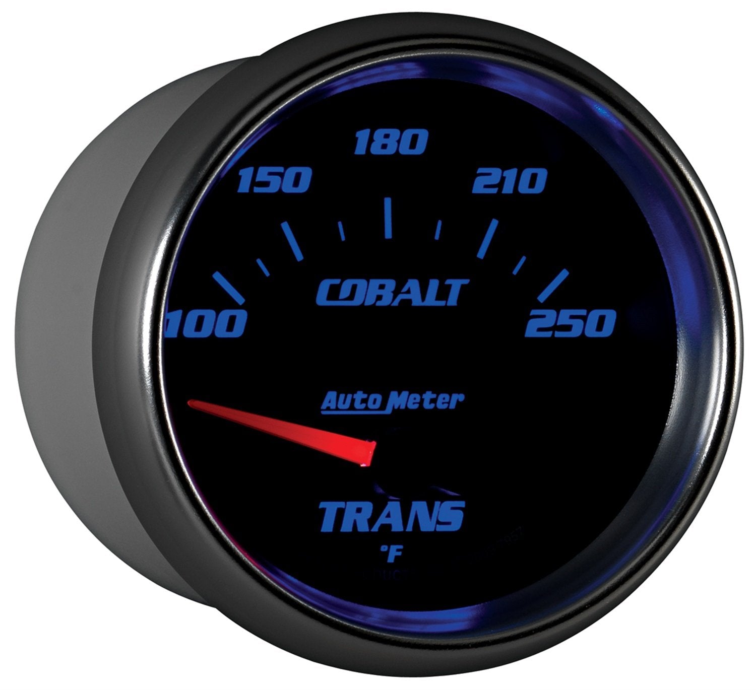 Cobalt Auto Meter 7957 2-5/8" 100-250 F Short Sweep Electric Transmission Temperature Gauge