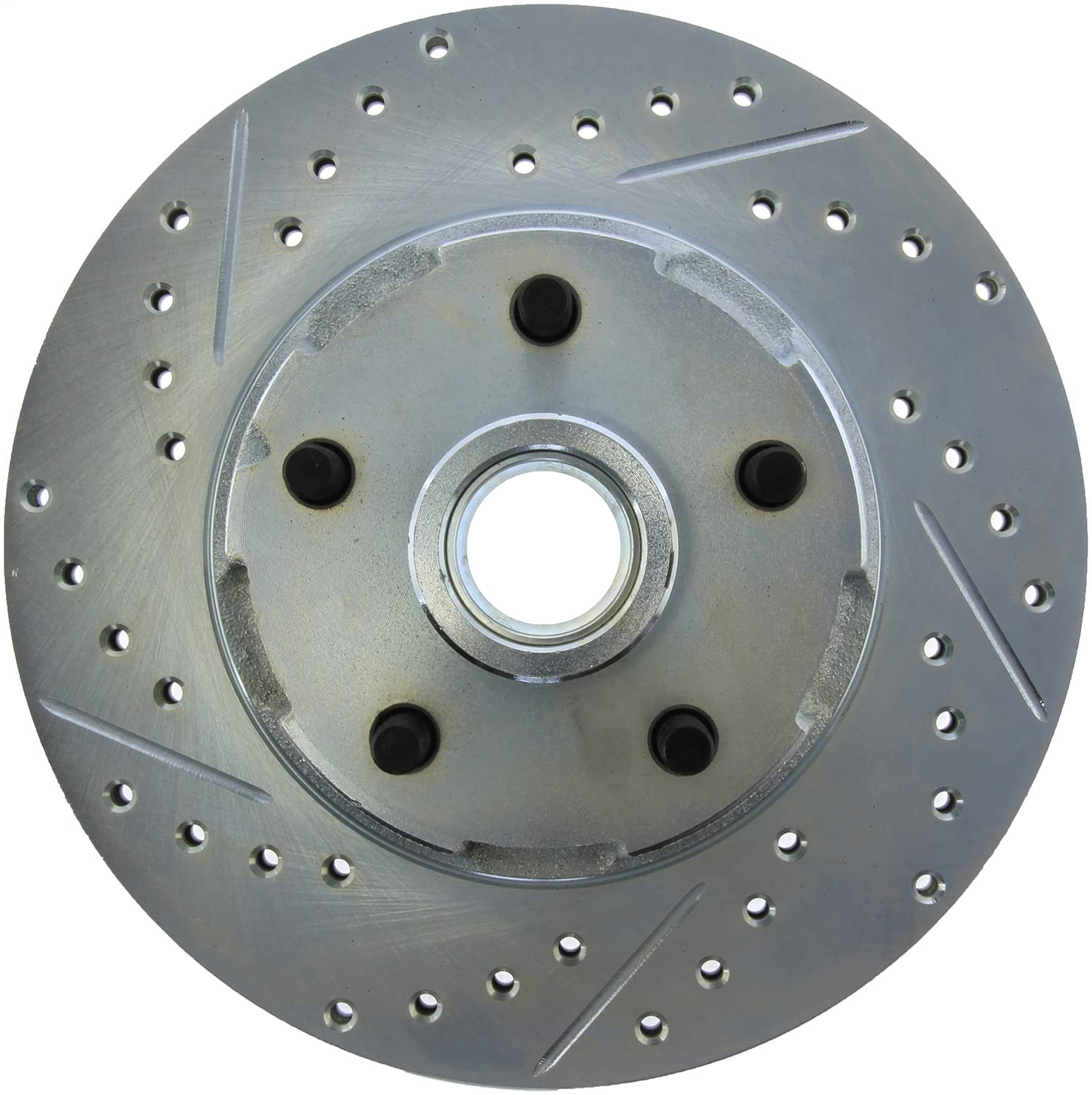 Right Stoptech 227.61053R Select Sport Drilled & Slotted Rotor