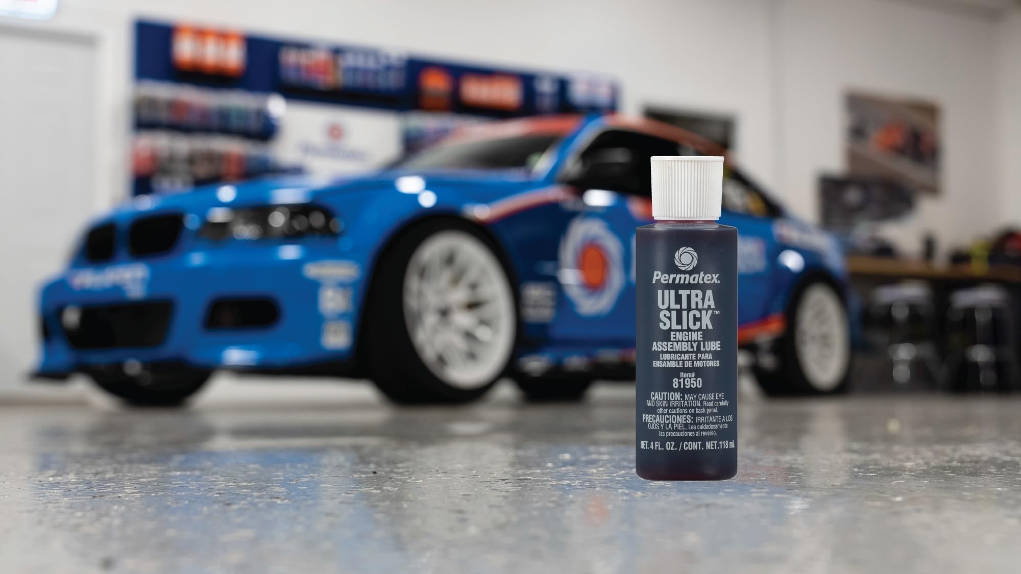 Ultra Slick Permatex Engine Assembly Lube, 4 oz. , Red