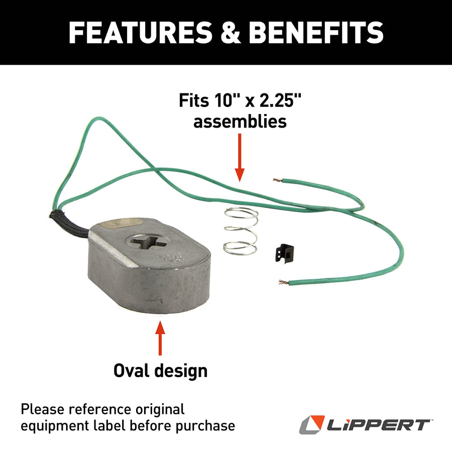 Lippert Electric Brake Magnet Replacement Kit for RV Trailer Brake Assembly