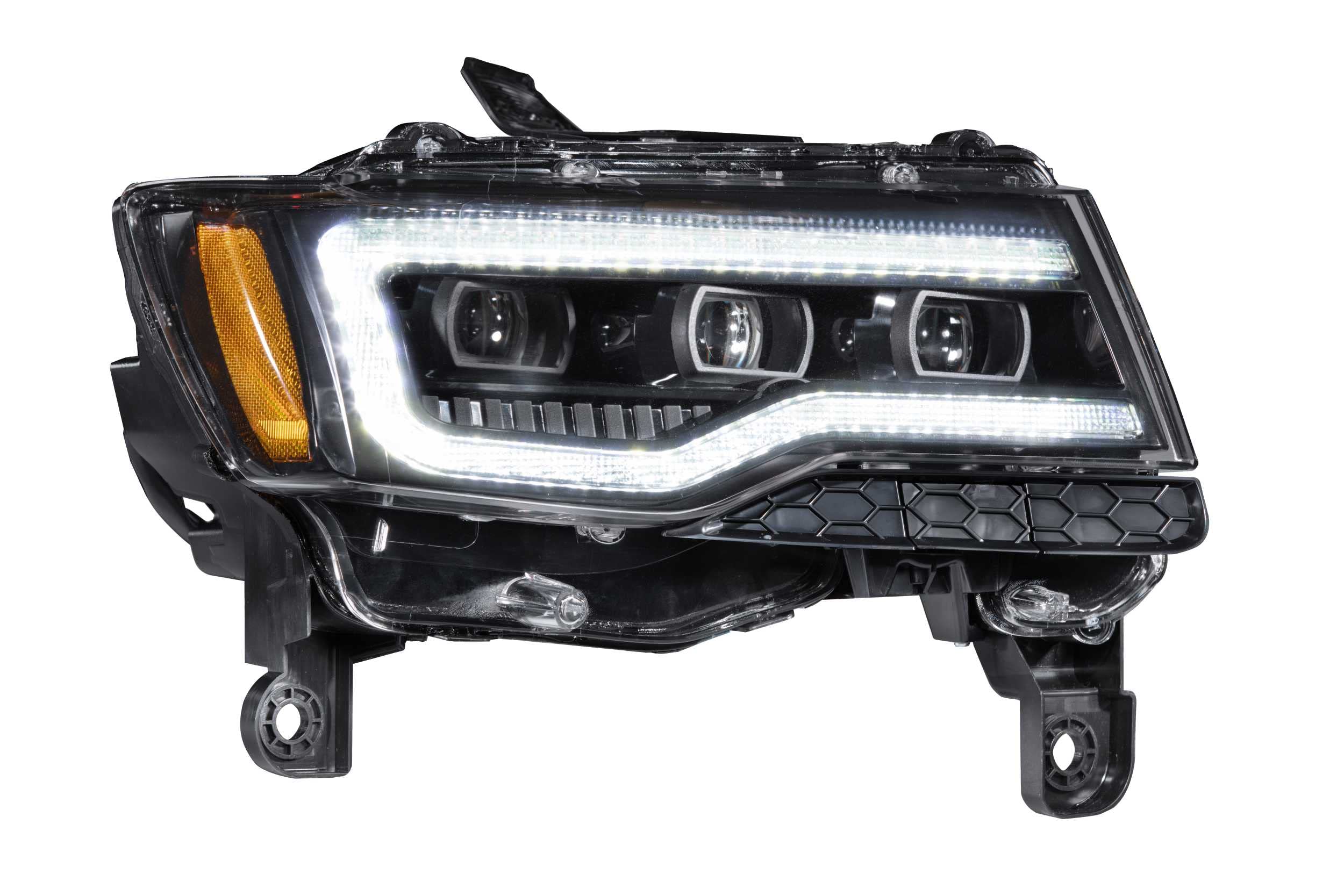 Jeep Grand Cherokee Morimoto XB LED Headlights Fits 14-21, Plug and Play Headlight Assemblies (LF278)