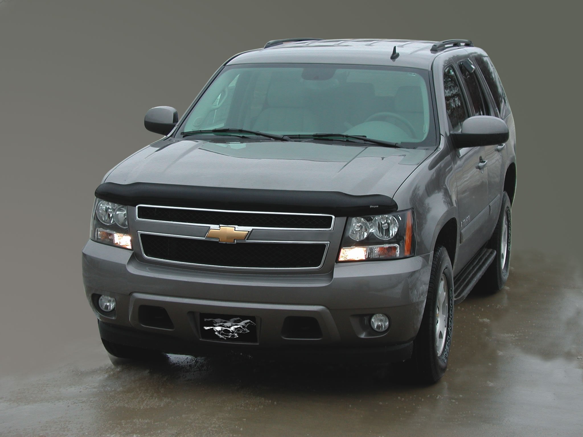 Vigilante Hood Protector | Stampede - High Profile / Chrome| 2006-2010 Ford Explorer (Includes XLT, 7-10 Sport Trac) | 2137-8