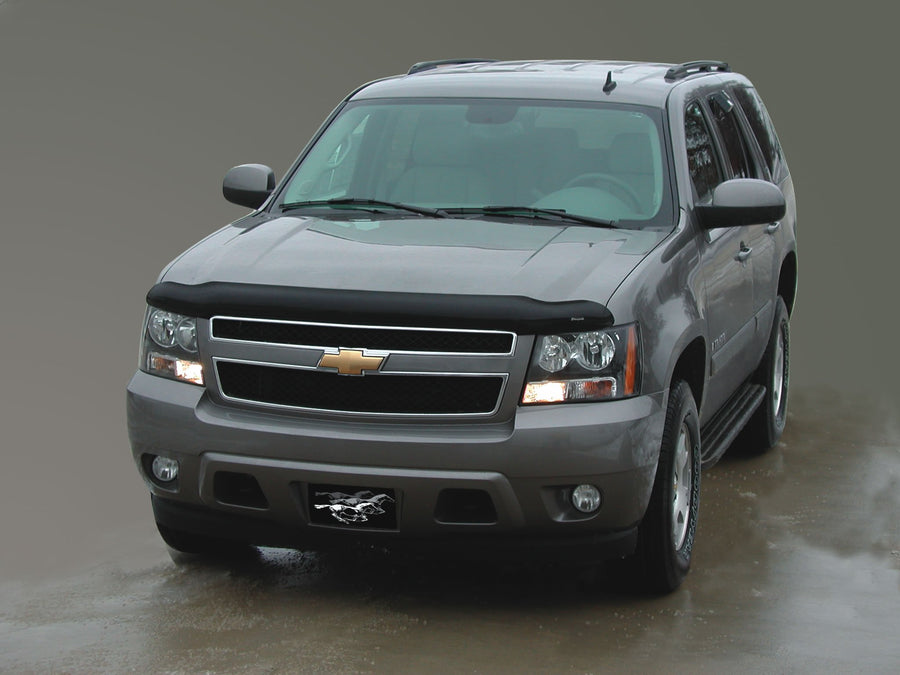 Vigilante Hood Protector | Stampede - High Profile / Chrome | Fits 2001-2002 Chevrolet Silverado 1500 / 2500 HD | 3021-8
