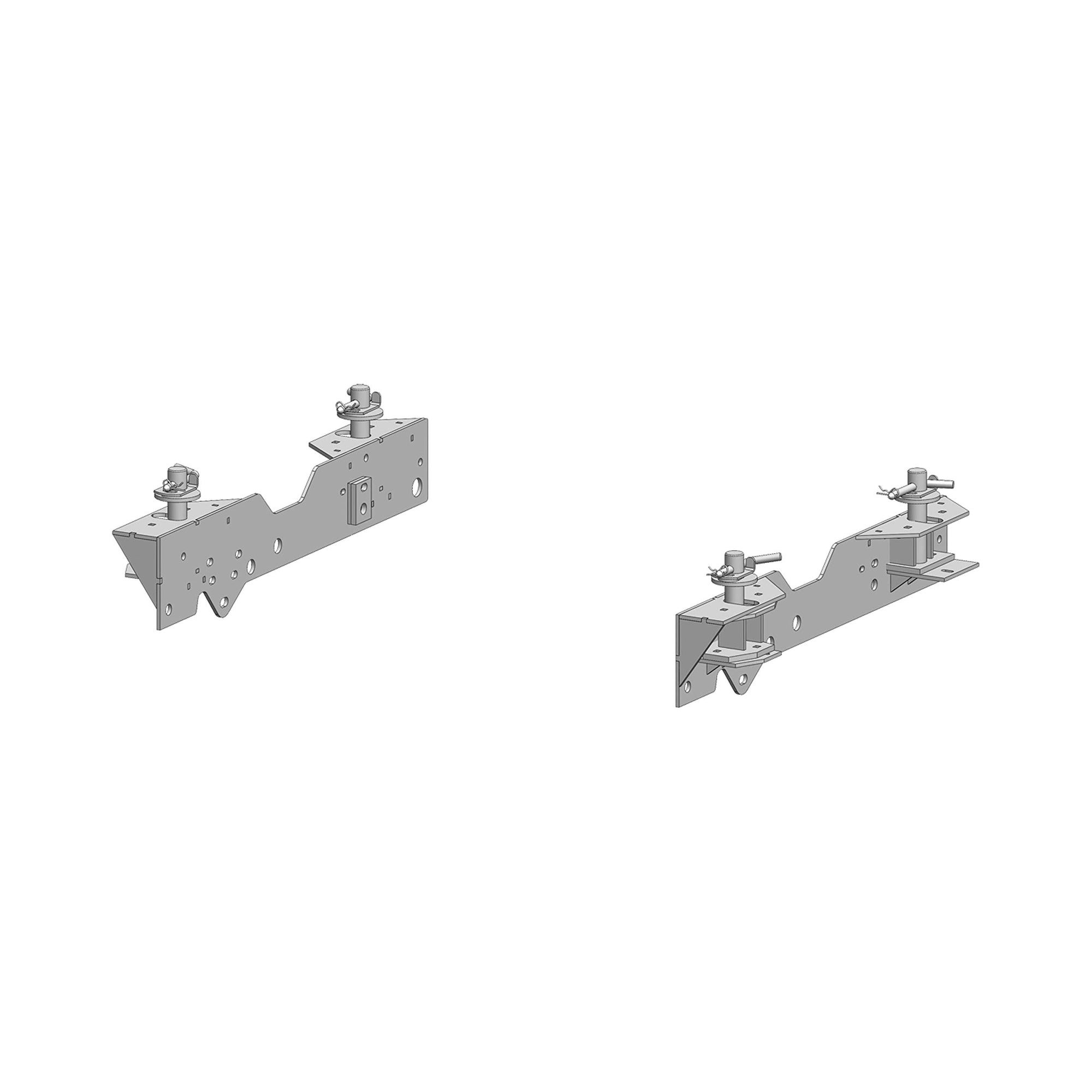 Pulliam Enterprises, Inc. PullRite 3521 SuperGlide #3600 Superrail Kit - Chevy 2011-2012, 2500 & 3500