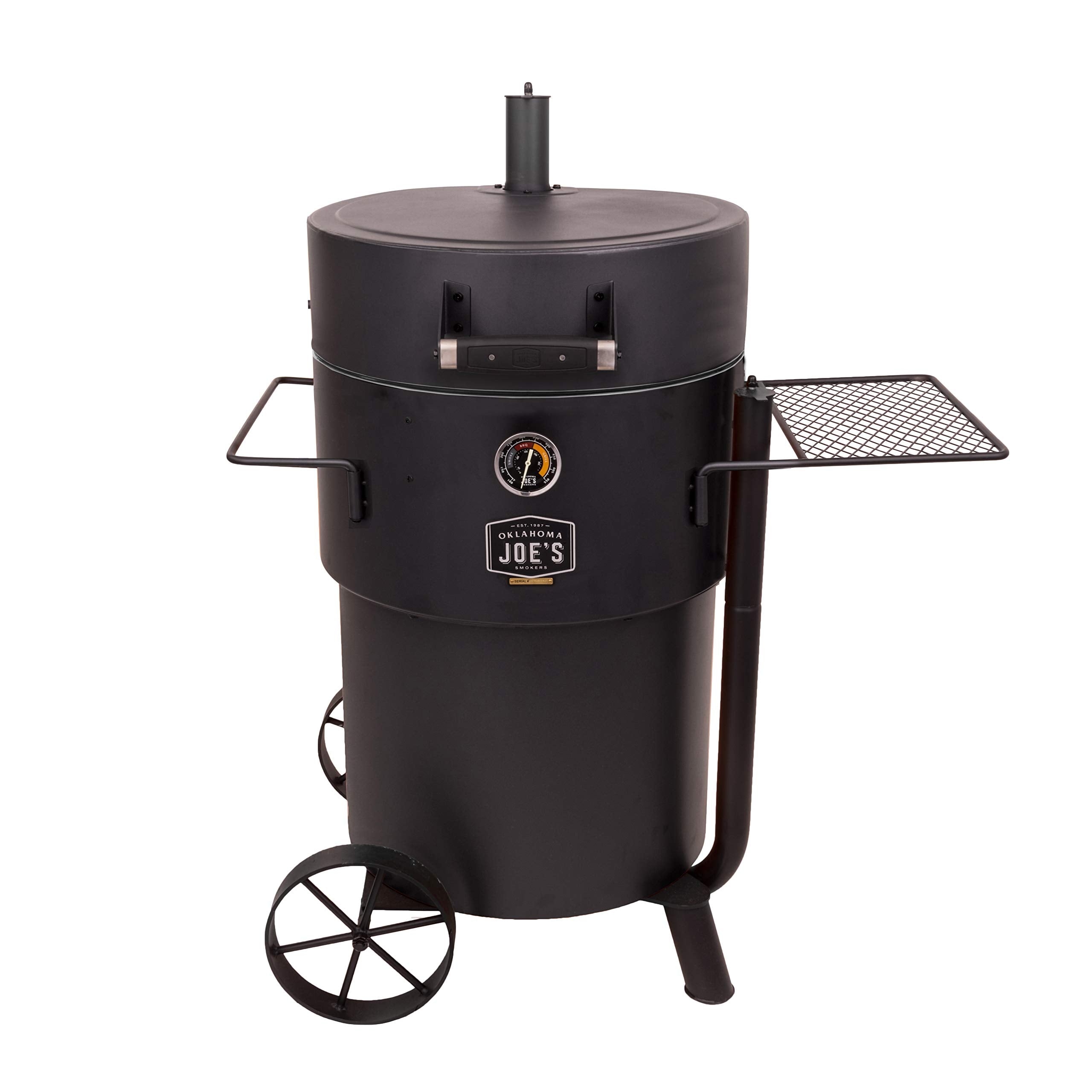 Bronco Pro Oklahoma Joe's Charcoal Steel Drum Smoker - 19202099