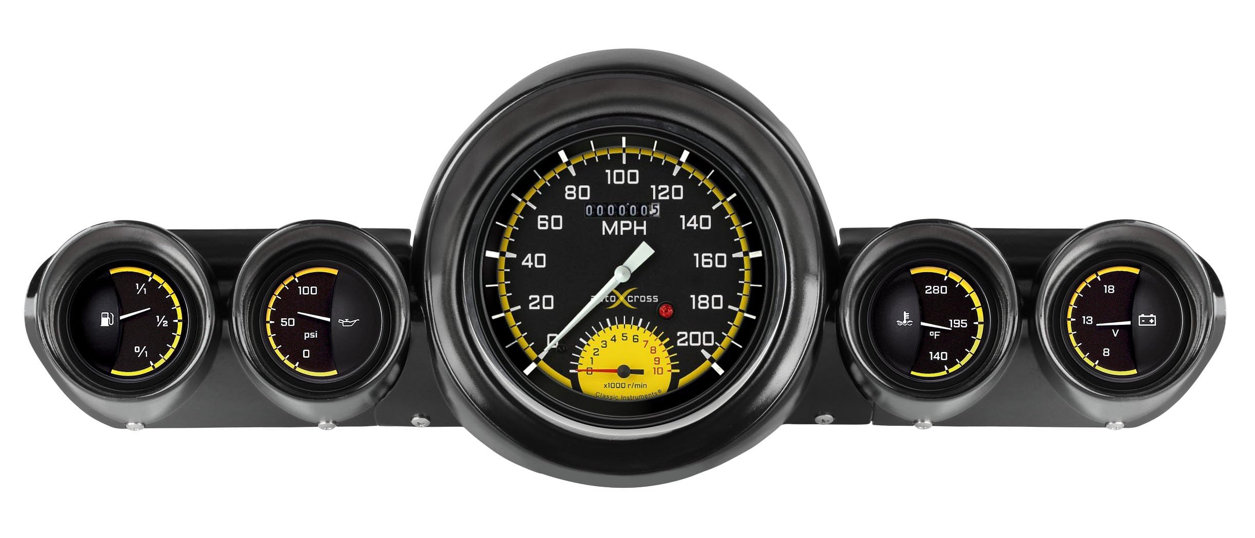 Classic Instruments AutoCross CH59AXY65-LS Yellow 1959-60 Full-size Chevy LS Sending Unit