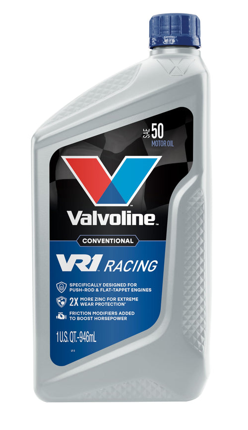 SAE 50 Valvoline VR1 Racing Motor Oil 1 QT