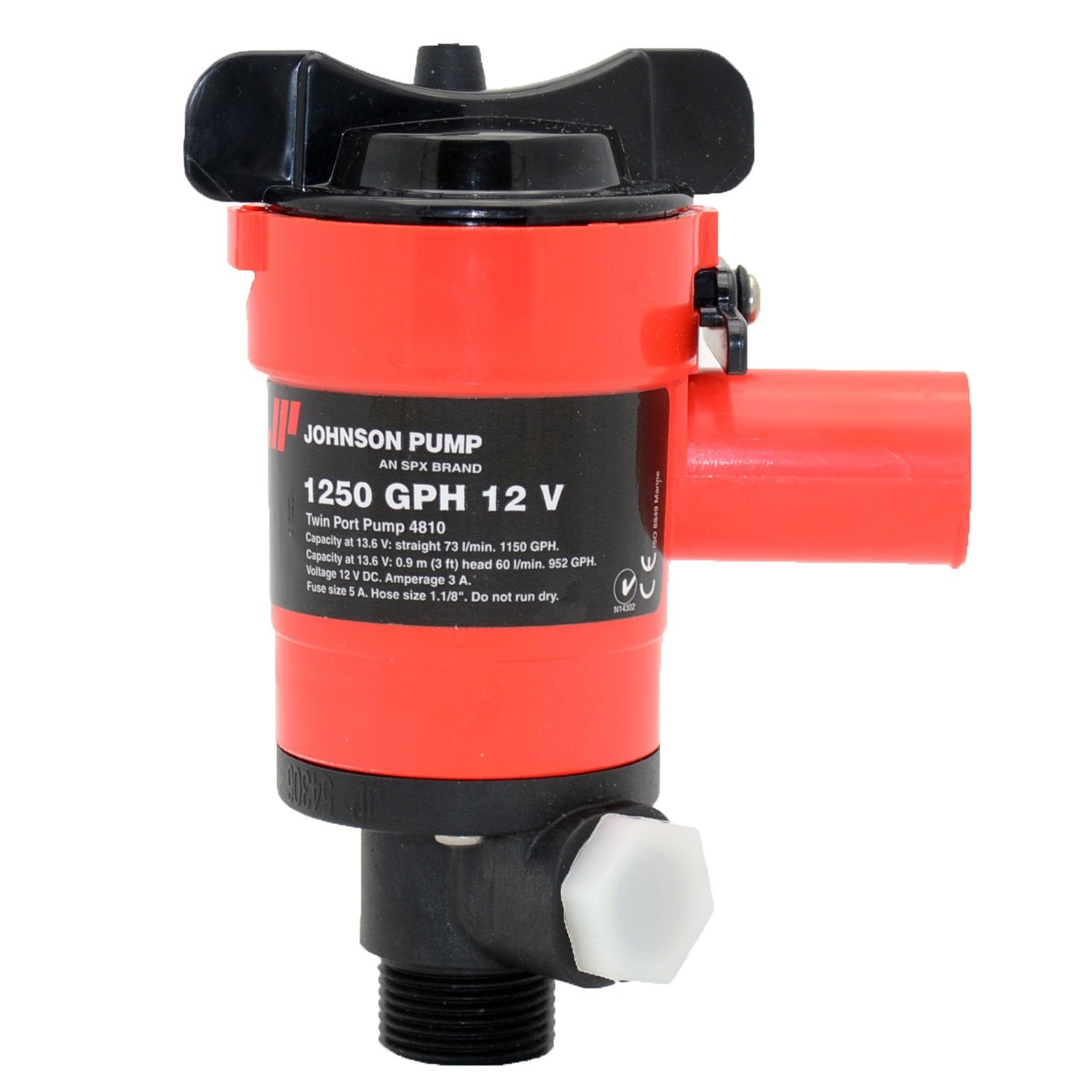 1250 GPH Johnson Pumps Aerator/Livewell Pump