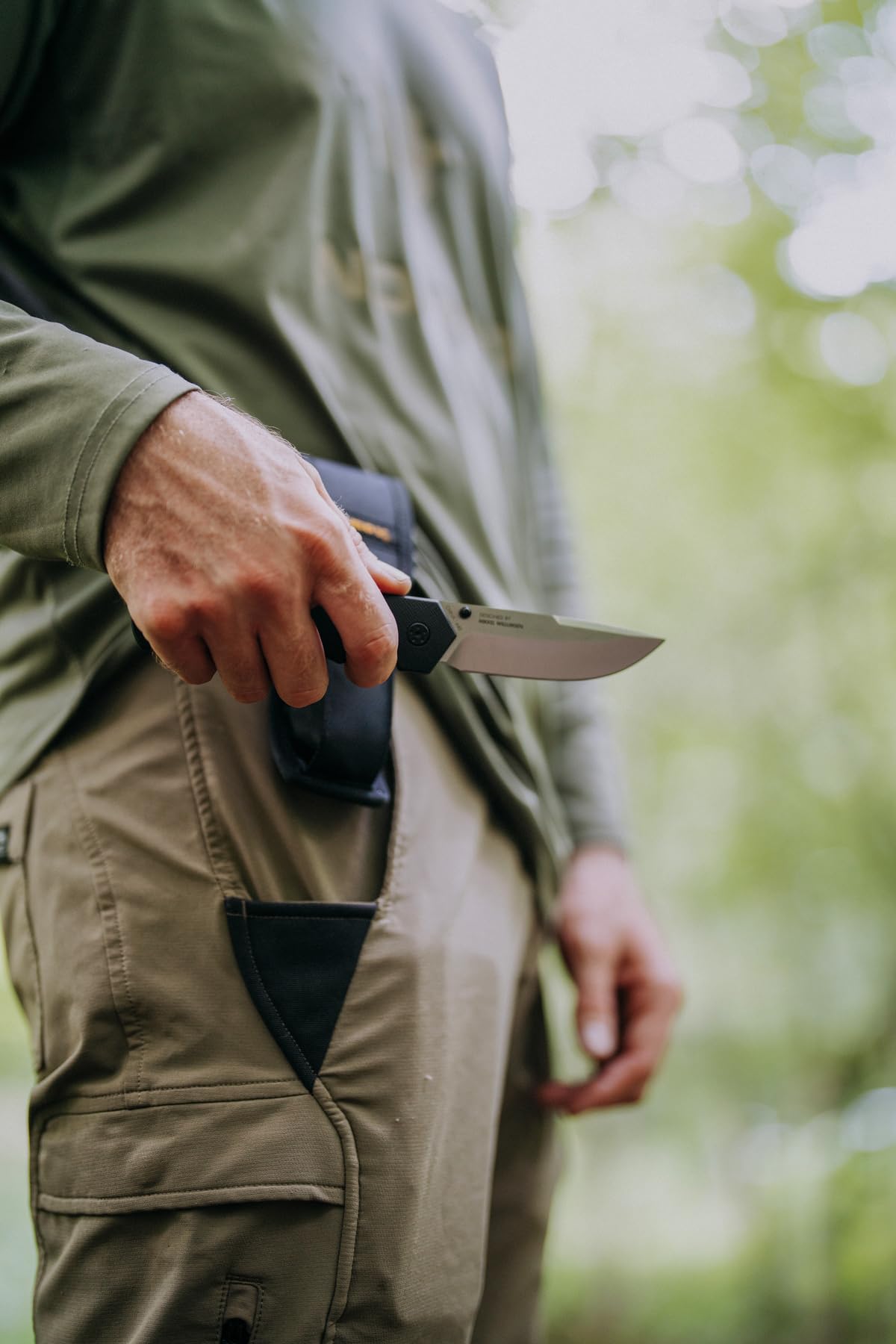 MUDDY Master Field Knife Set - Mikkel Willumsen Signature Collection | Two Durable 440 Steel Outdoor Hunting Knives with Ergonomic Glass-Filled Nylon Handles | Drop-Point Blade & Gut Hook Blade