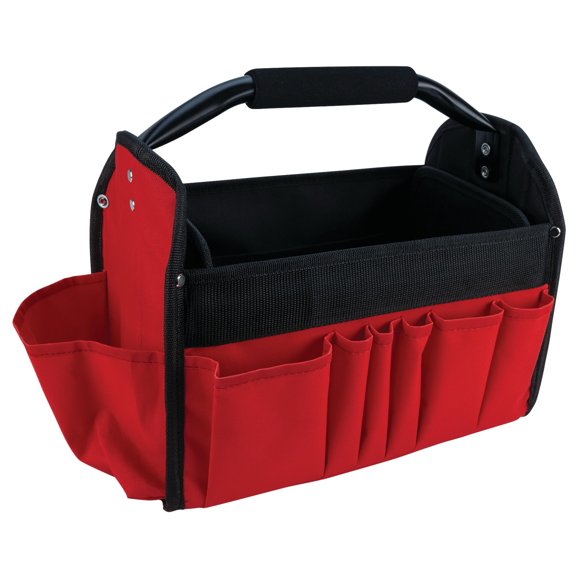 Durable Tool Bag Performance Tool W88976 with 14 External Pockets and Heavy Aluminum Handle for Easy Access and Storage