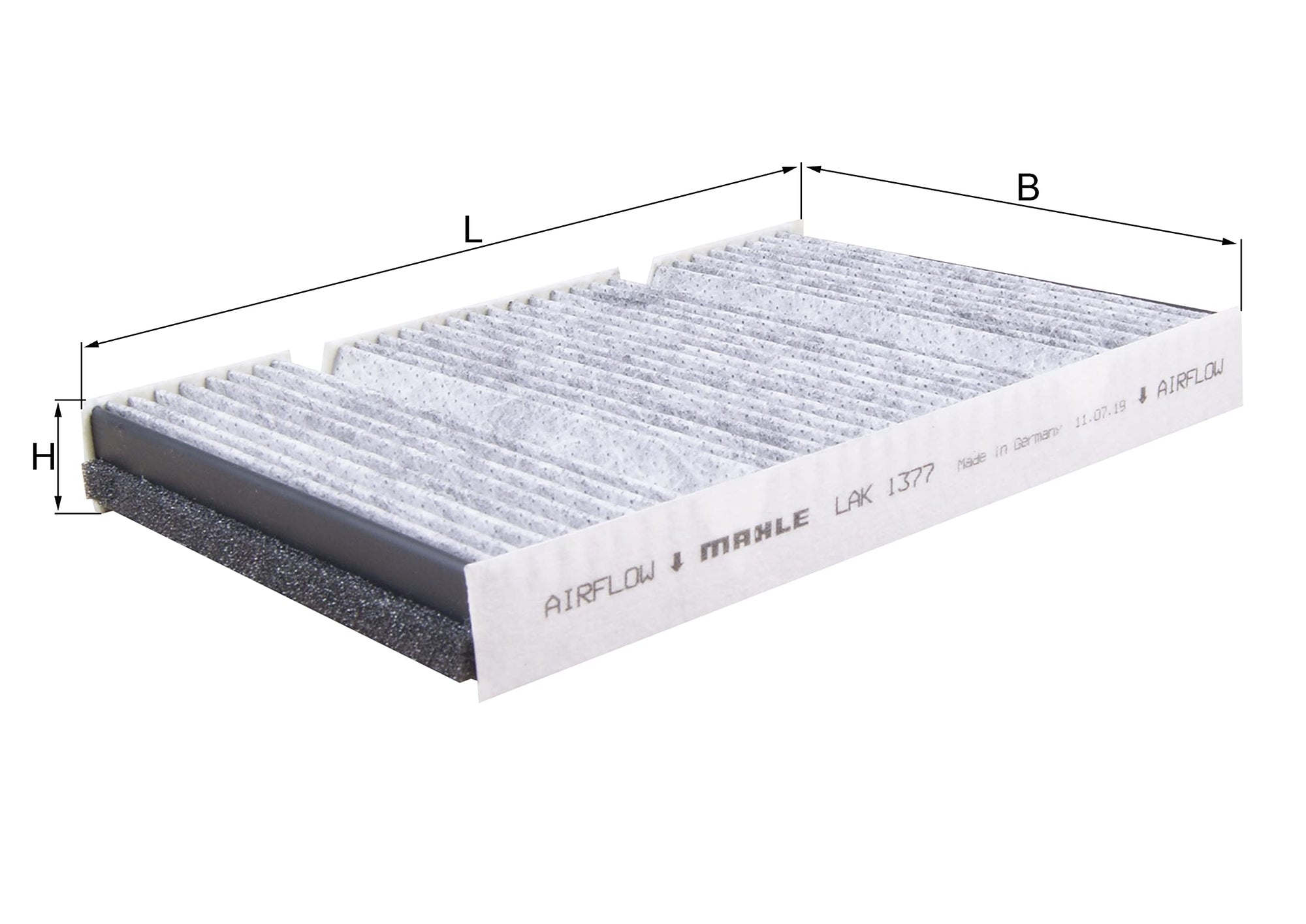 Cabin Air Filter MAHLE LAK 1377/S
