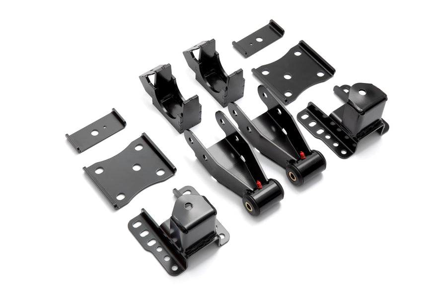 Rear QA1 Single Adjustable Shocks, 4-6 Inch Drop