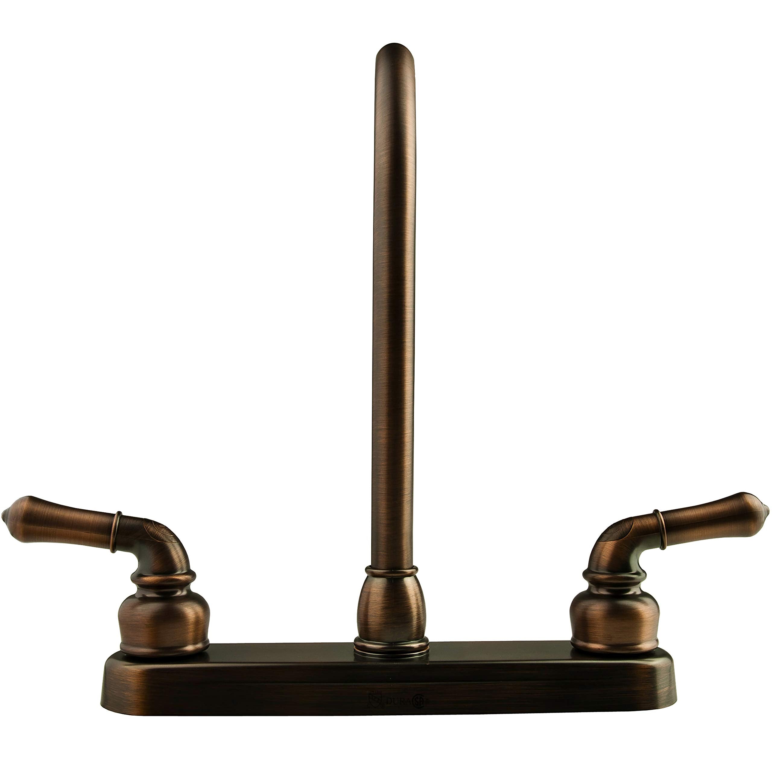Dura Faucet RV J-Spout Kitchen Sink Faucet DF-PK330HC-ORB (Oil-Rubbed Bronze)