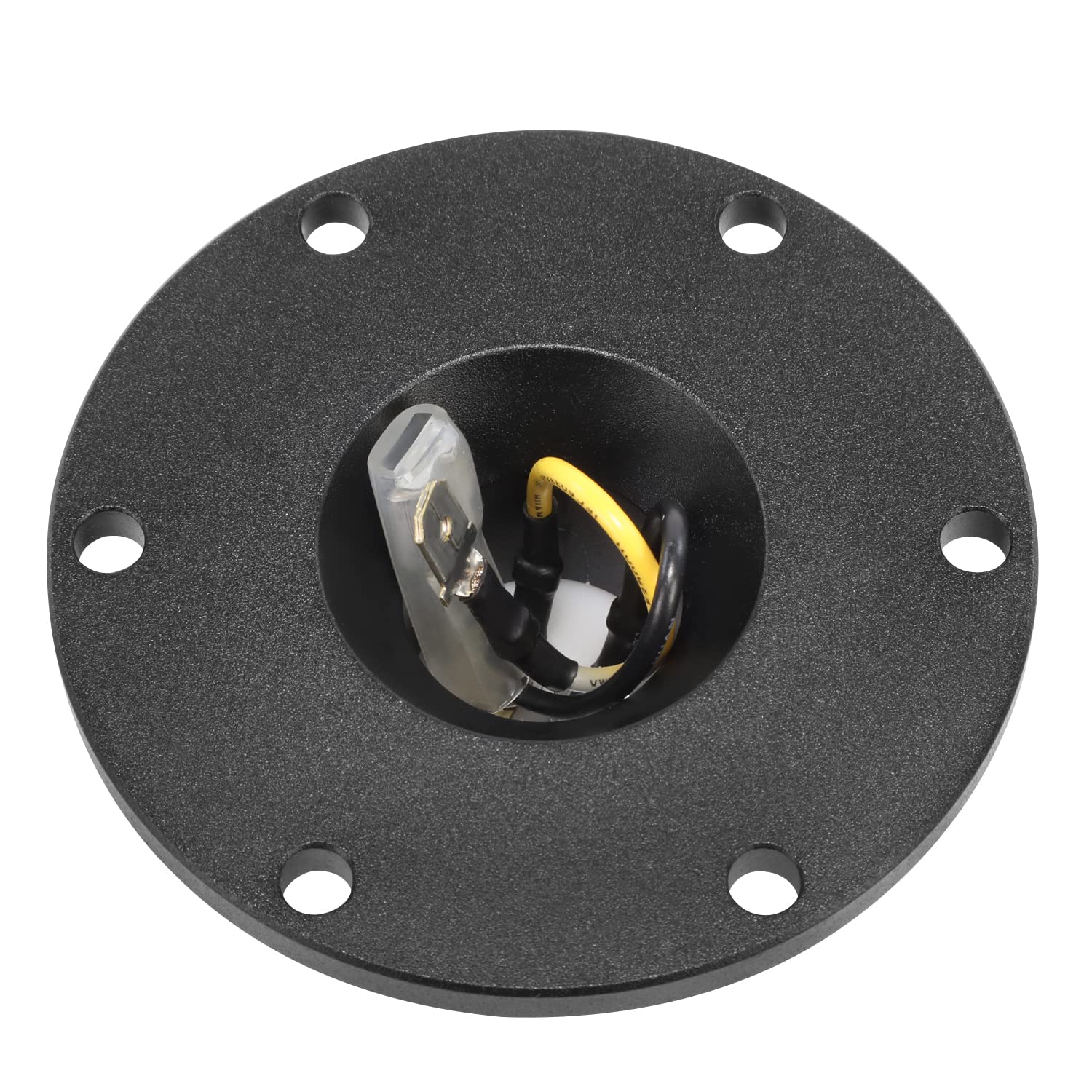 NRG Innovations Steering Wheel NRG-SRK-MBK Quick Release Bottom Base (Male) End Only, Black Body