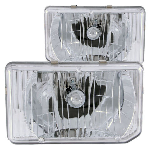 Crystal Headlight Set-Chrome ANZO USA 111050