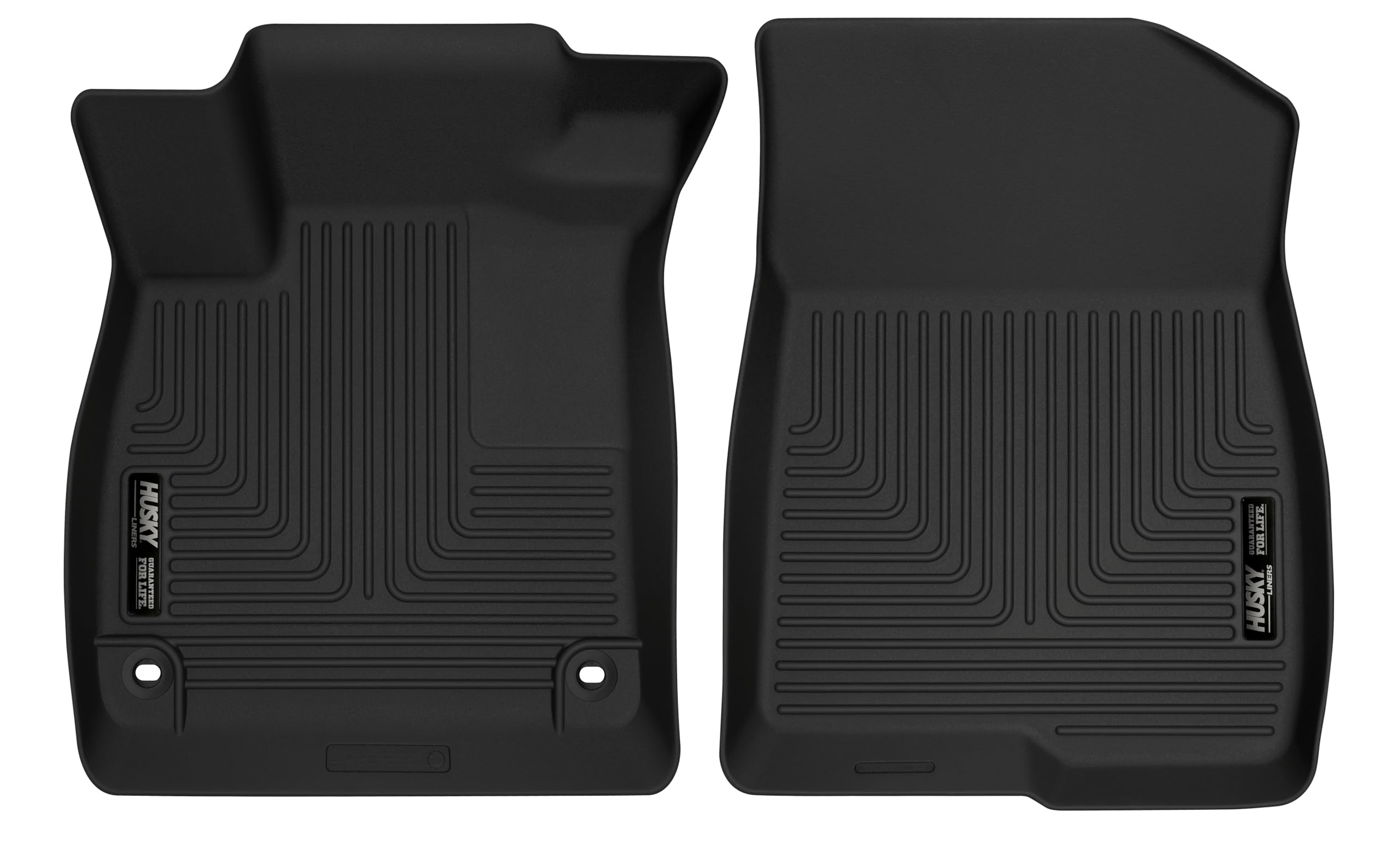 Weatherbeater Husky Liners Floor Mats | Fits 2018-2022 Honda Accord, Sedan | Front Row, 2-pc Black - 15281