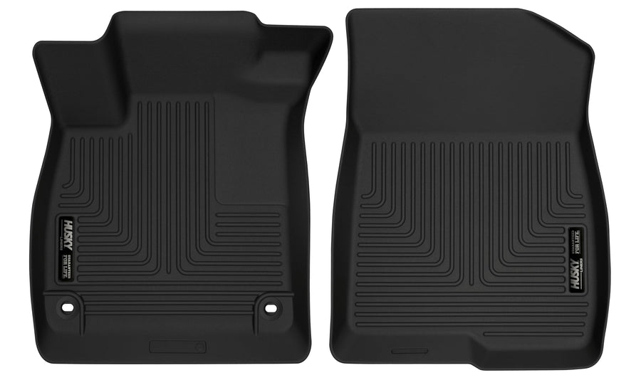 Weatherbeater Husky Liners Floor Mats | Fits 2018-2022 Honda Accord, Sedan | Front Row, 2-pc Black - 15281