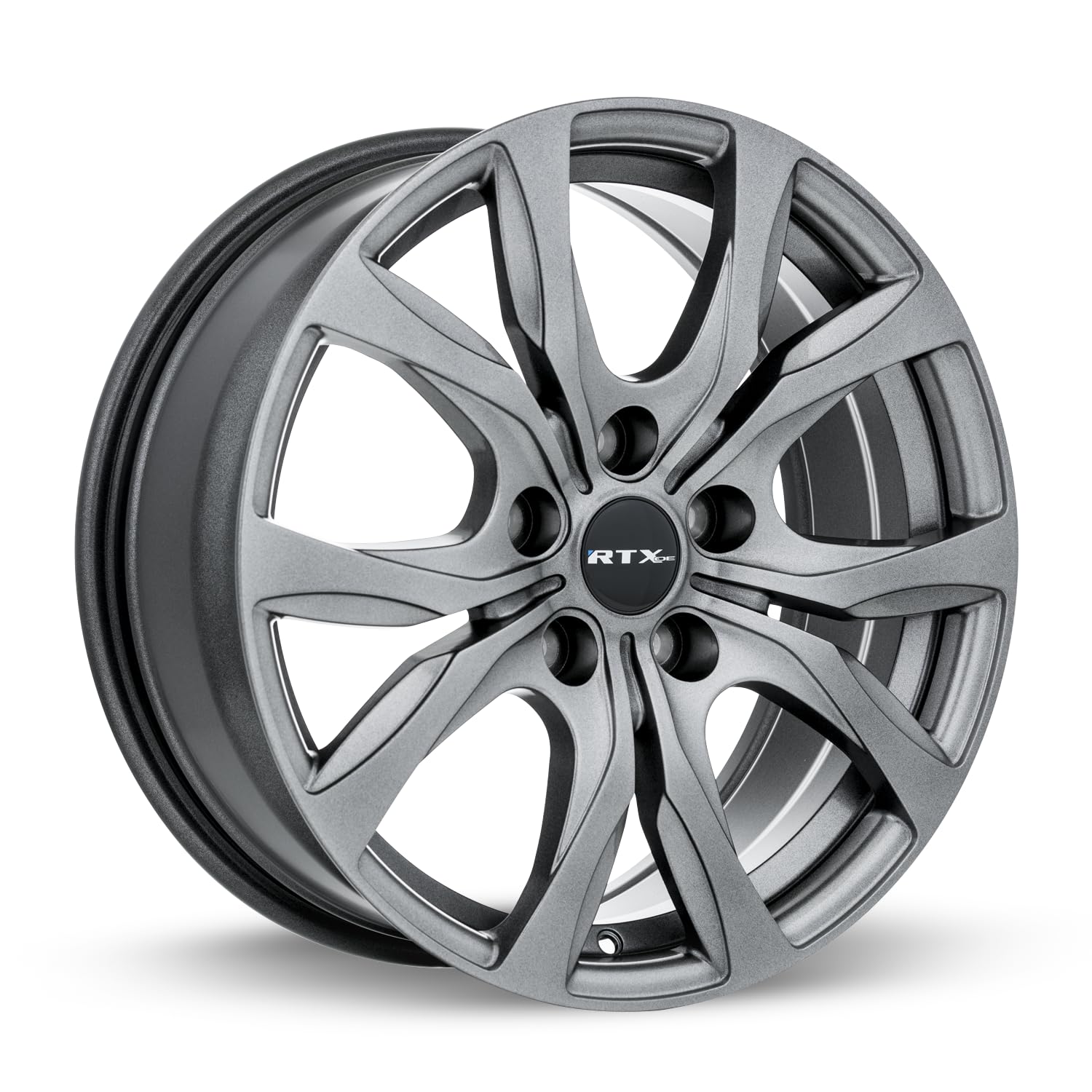 Custom RTX WINDSOR Wheel - 17x7, 35 Offset, 5x127 Bolt Pattern, 71.5mm Hub - Gunmetal Rim