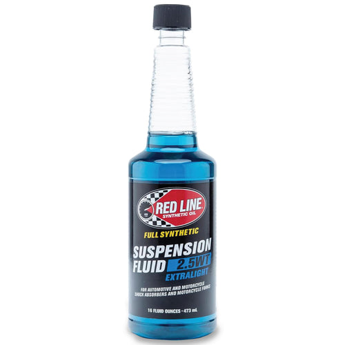 2.5WT Red Line Extralight Synthetic Suspension Fluid (Blue) - 16 Ounce