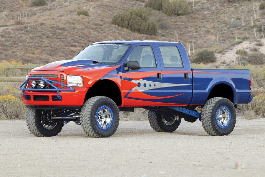 Fabtech 4 Link Lift System K2017M w/Stealth Monotube Shocks 8 in. Lift w/o Factory Overload