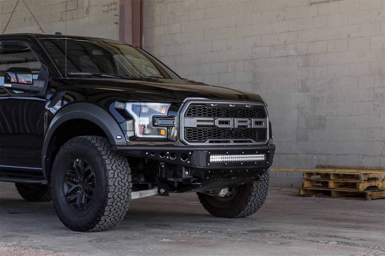 Front Bumper Addictive Desert Designs F112492820103 (Ford Raptor Venom R)