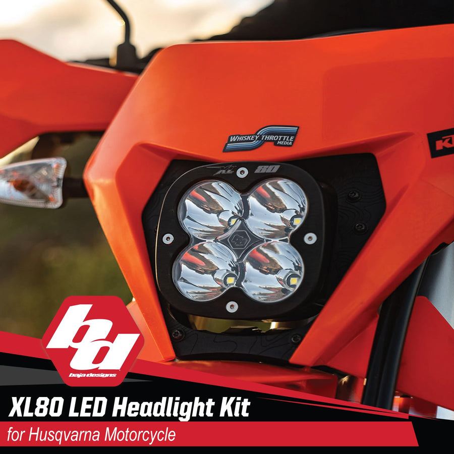 Baja Designs LED Headlight Kit XL80 for Husqvarna Motorcycle FE-S, FE, FE-W 2024