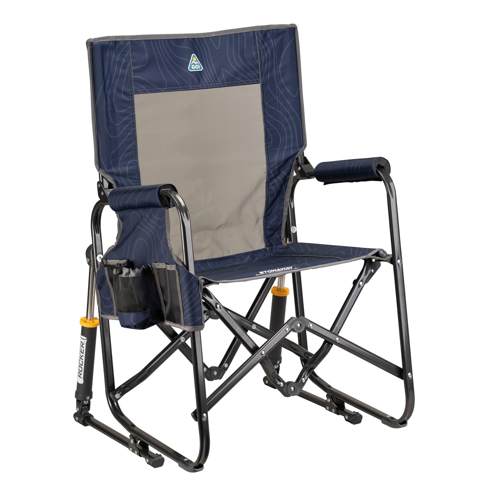 Stowaway Rocker GCI Outdoor - Navy Topo