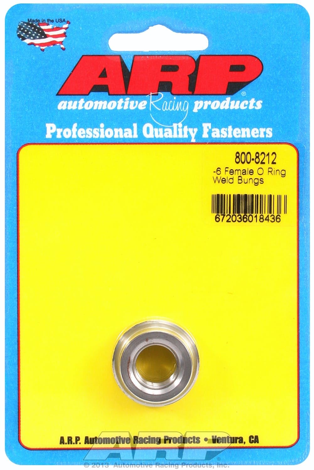Weld Bung ARP (800-8212), Steel