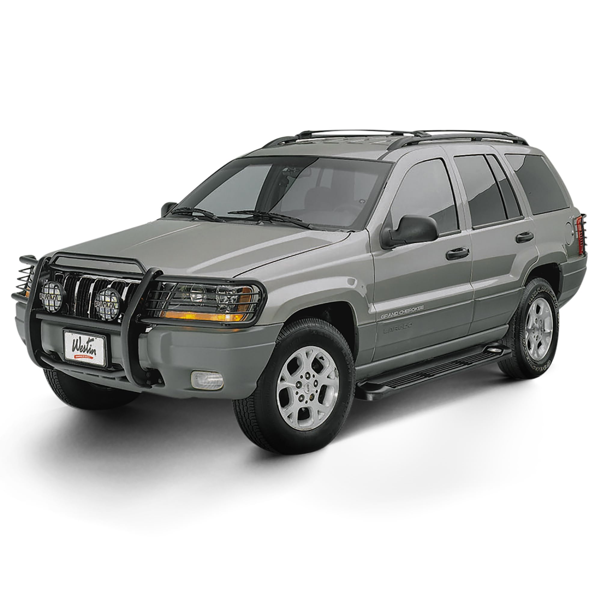 27-0005 Westin Molded Running Boards Lighted 72 in. Black Pair (Required Mounting Kit Sold Separately)