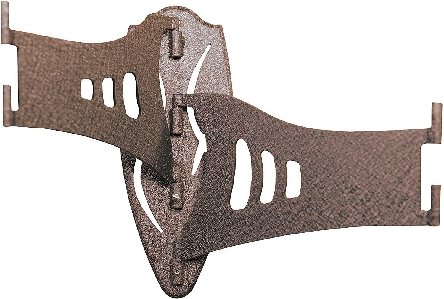 Skull Hooker Steel Small/Medium Game Powder-Coated Dual Shoulder Mount with 8-inch Swing Arm, Brown