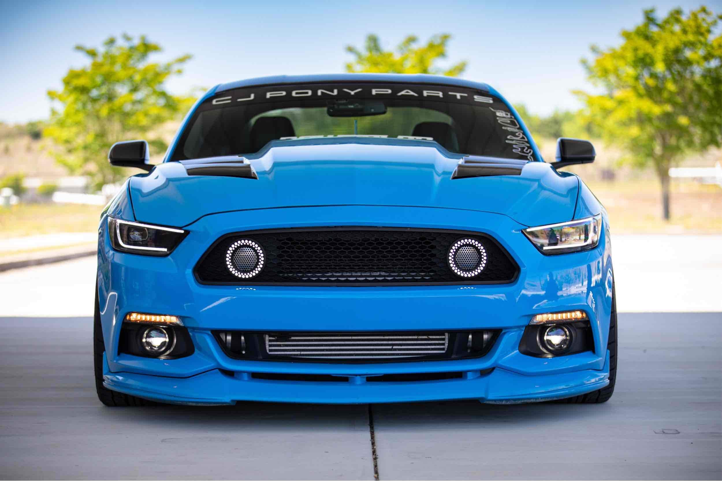 Morimoto LED XB Headlights, Plug and Play Headlight Housing, Fits Ford Mustang (15-17), DOT Approved Complete LED Assembly, White DRLs & Sequential Turn Signals, UV Coated Lenses (1x LF410-ASM)