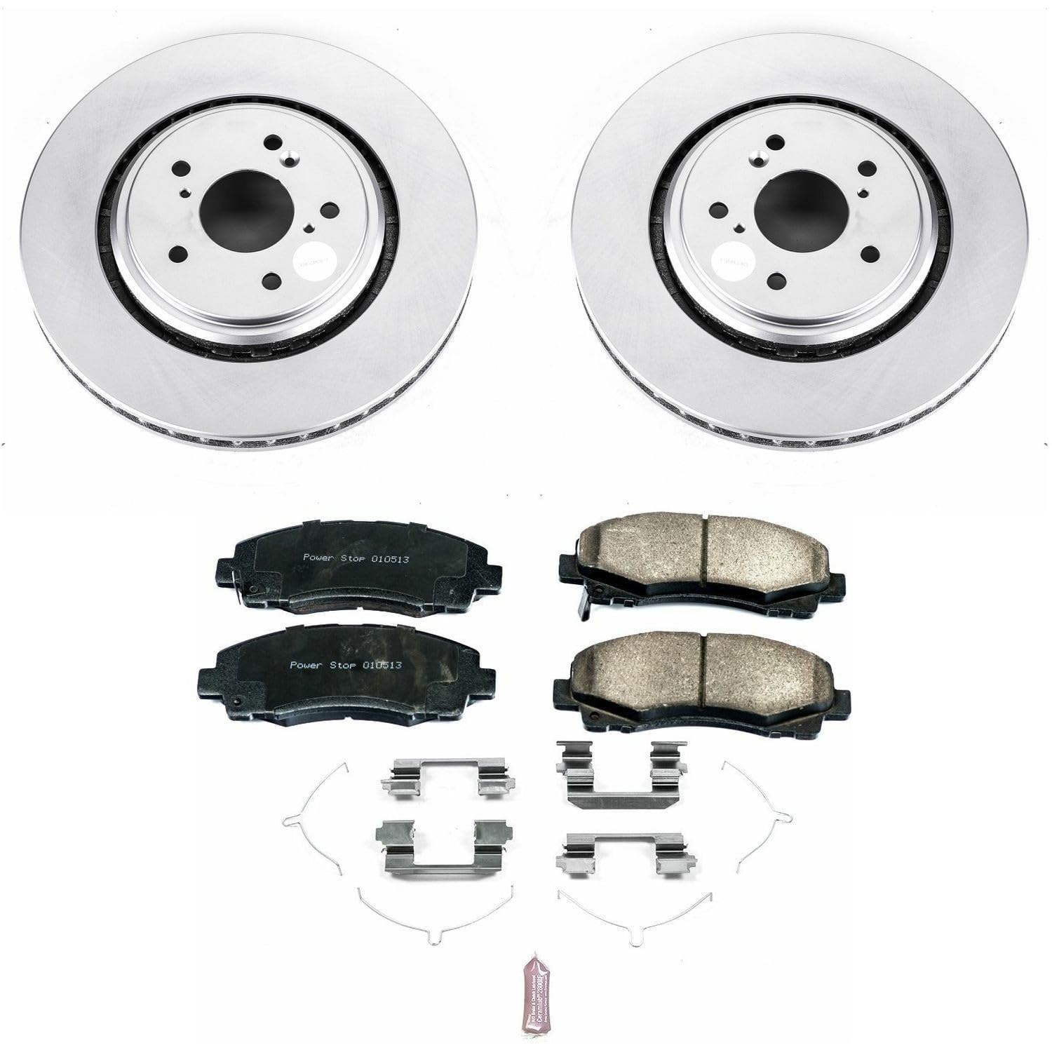 Power Stop Front Z17 Evolution Geomet Coated Brake Kit For Acura TLX 2015-2020 [Model Specific]