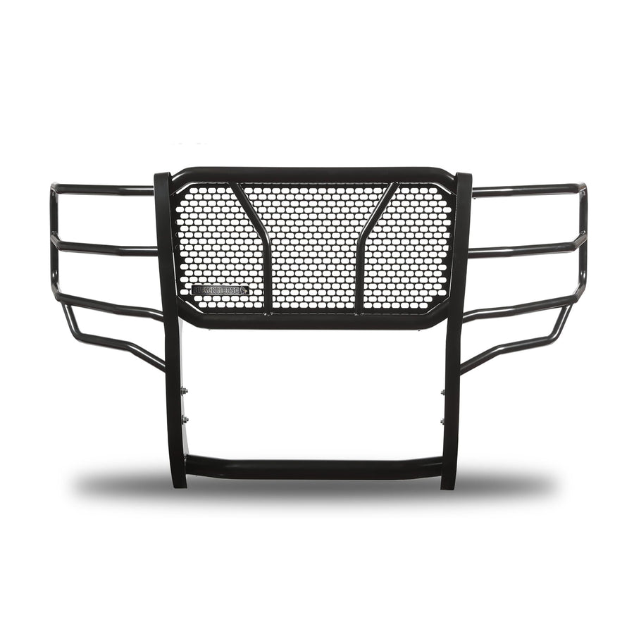 RUGGED Black Horse Heavy Duty Grille Brush Bumper Guard Modular Black Compatible with 2011-2014 Chevrolet Silverado 3500 HD|2011-2014 Chevrolet Silverado 2500 HD-RU-CHSI11-B
