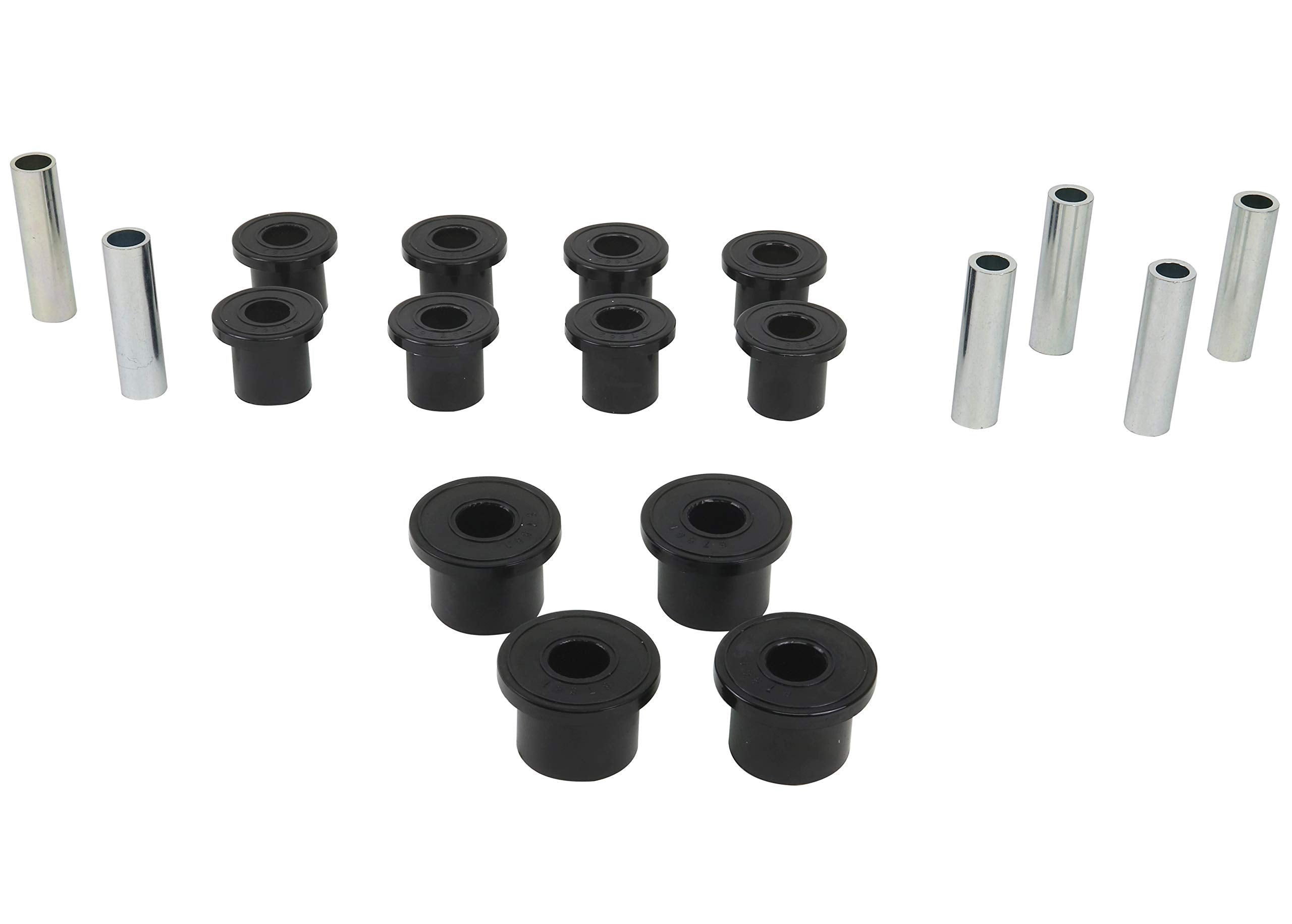 Whiteline Front Leaf Spring and Shackle Bushing Kit W73820 Compatible with 87-95 Wrangler