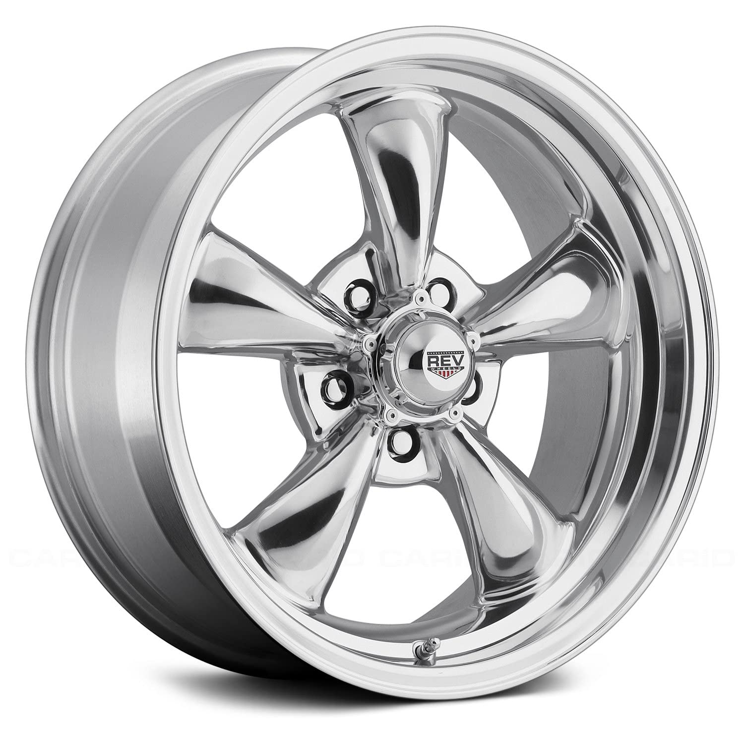100 Series REV Wheels 100P 8906100 18x9 5 bs 5x4.75/5x120.65 Polished