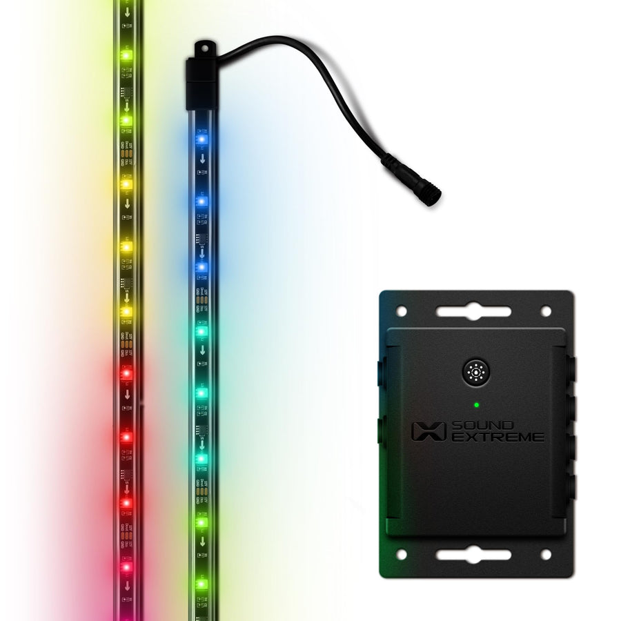 ExtremeStrip by ECOXGEAR SoundExtreme 6-Seat Golf Cart Underglows LED Accent Lighting Waterproof Dirt Proof LEDCast Compatible with 4-Zone LED Controller Included
