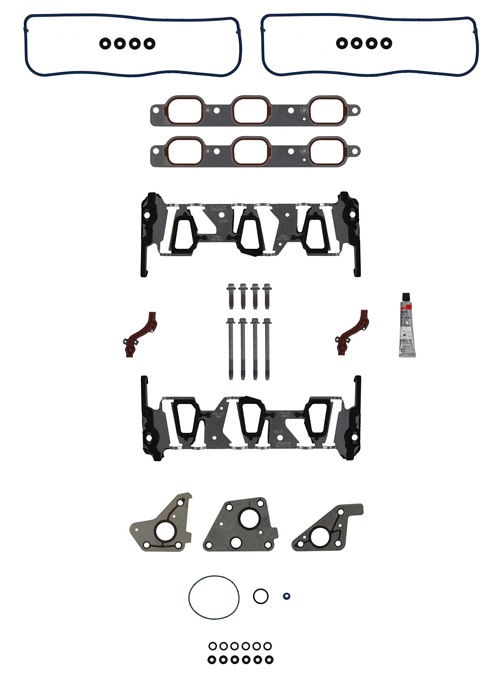 FEL-PRO 98015 MIK Engine Intake Manifold Gasket Set for Chevrolet Impala