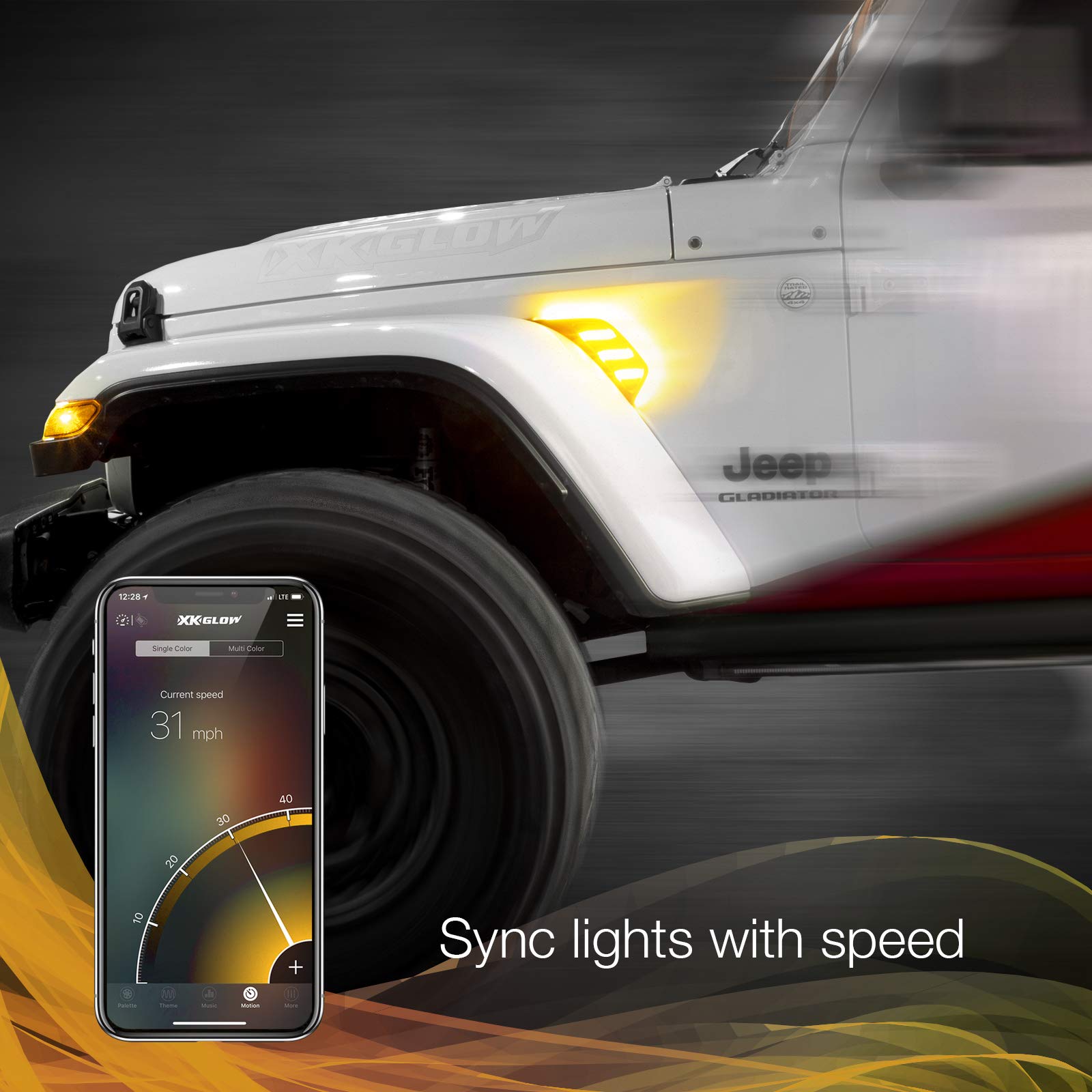 XK-Vent-RGB-KIT XKGLOW Fits Jeep Wrangler