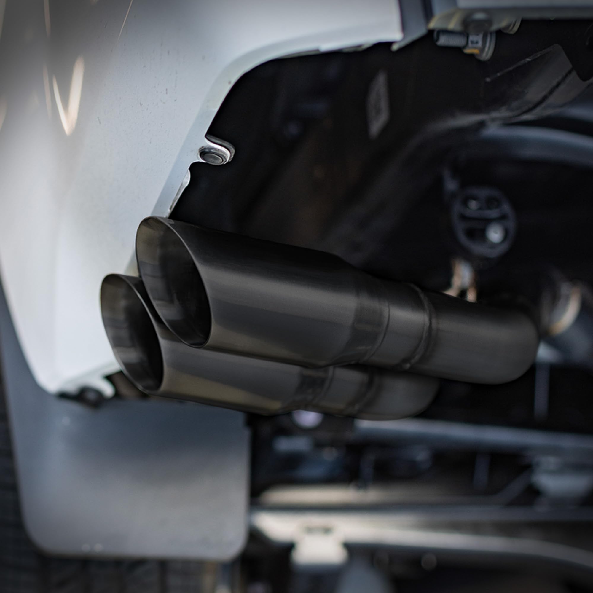 Cat-Back MagnaFlow Performance Exhaust System 19603: Street Series, Compatible with 2022-2025 Toyota Tundra, Dual Same Side Behind Driver Rear Tire Exit