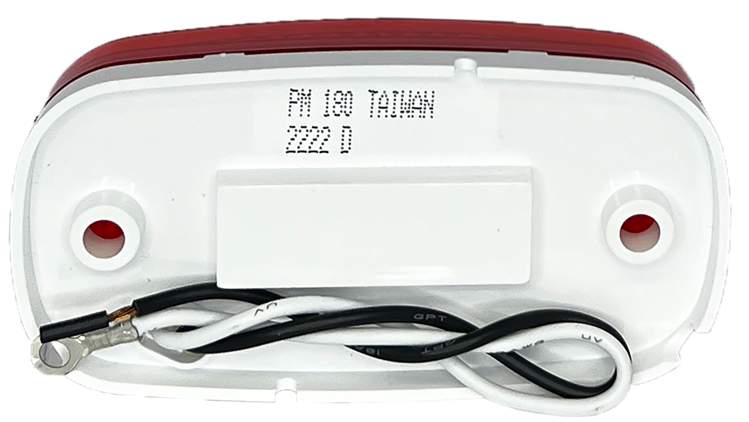 Red Oblong RV Designer L903 Marker/Clearance Light, P2, 4.13″ x 2.0″ Reflex LED