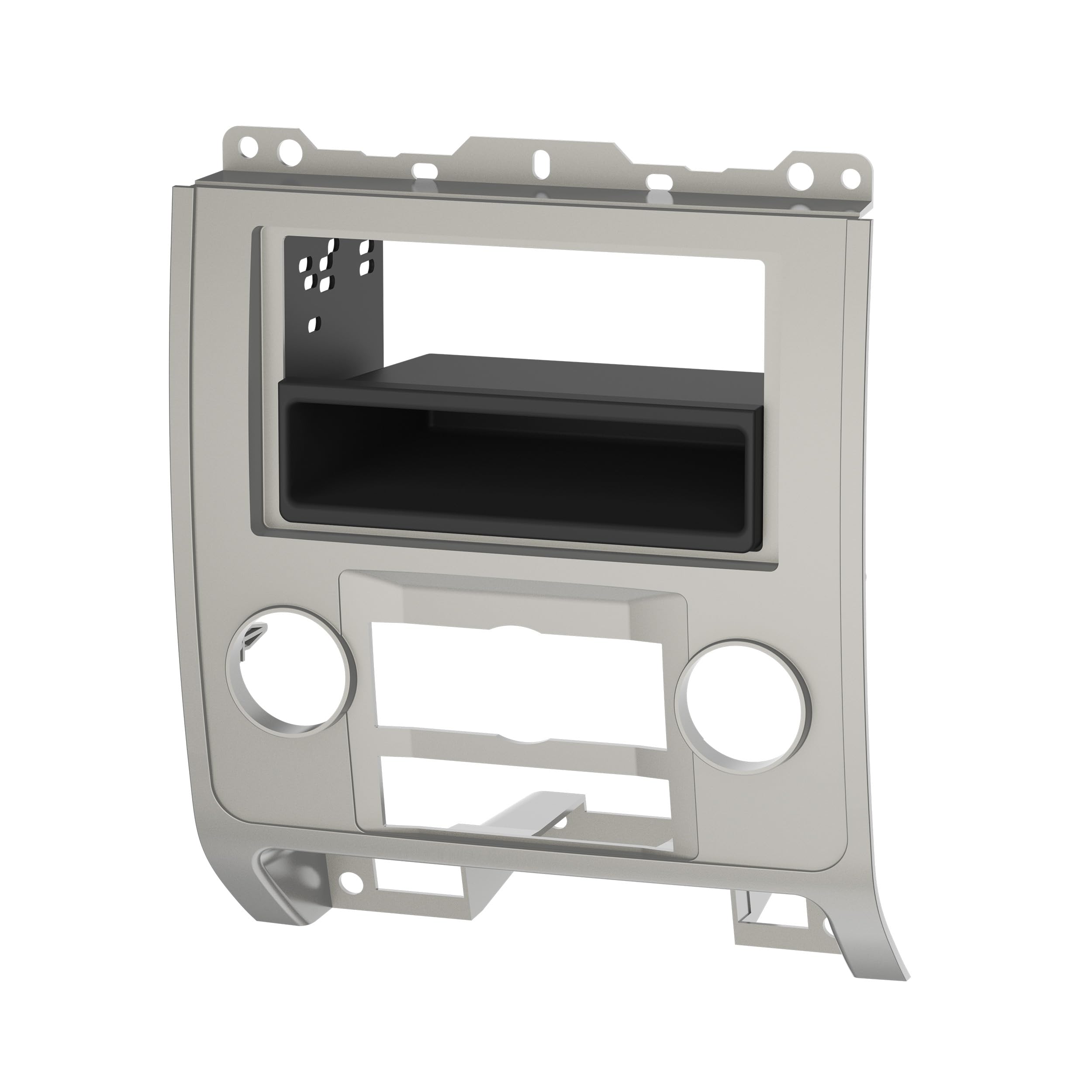 Metra 99-5814S Installation Dash Kit for Single or Double DIN 2008-up Ford Escape, Mercury Mariner, and Mazda Tribute (Silver)