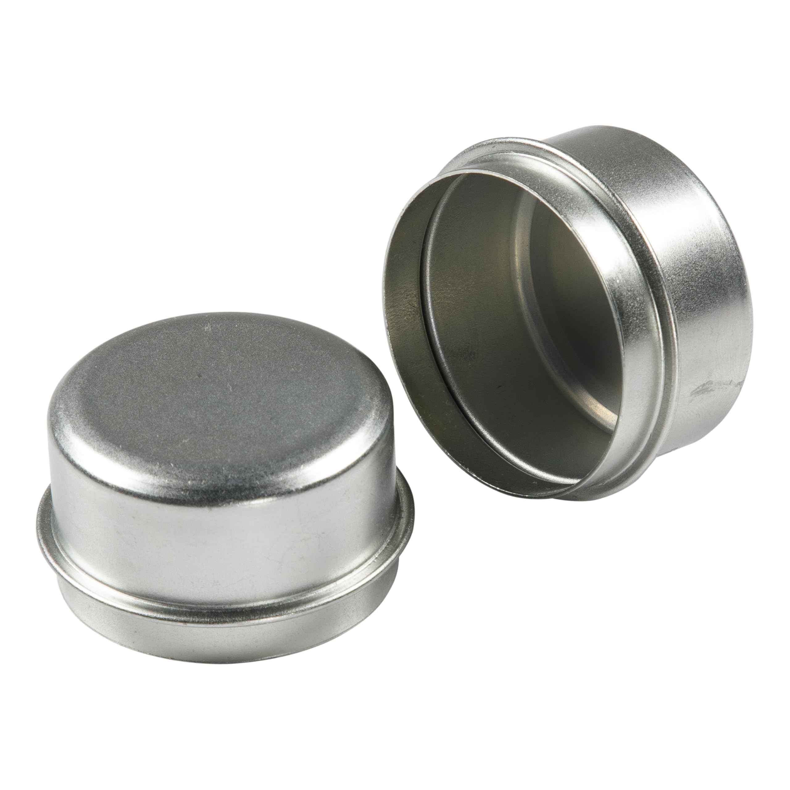 Lippert Dust Caps Replacement for 2,000 to 3,500-lb. Trailer Axle Capacities 1.988" Outer Diameter, 1-1/4" Height, 2-Pack - 2023134658