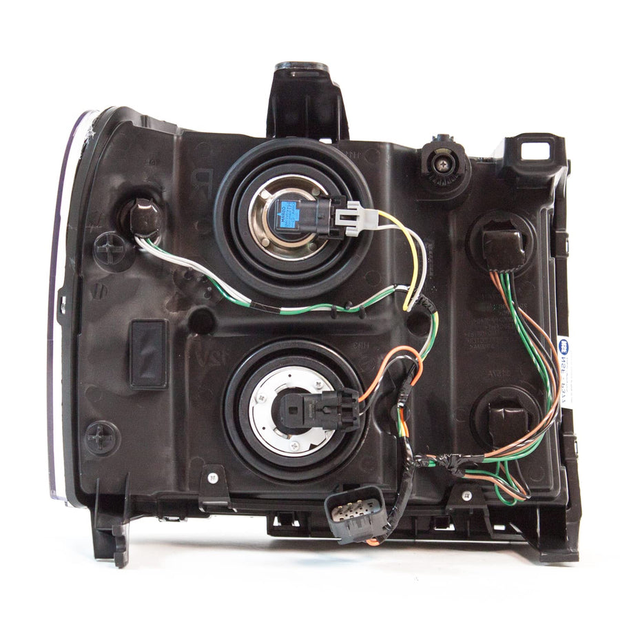 Left TYC Headlight Assembly Compatible with 2007-2013 GMC Sierra Pickup