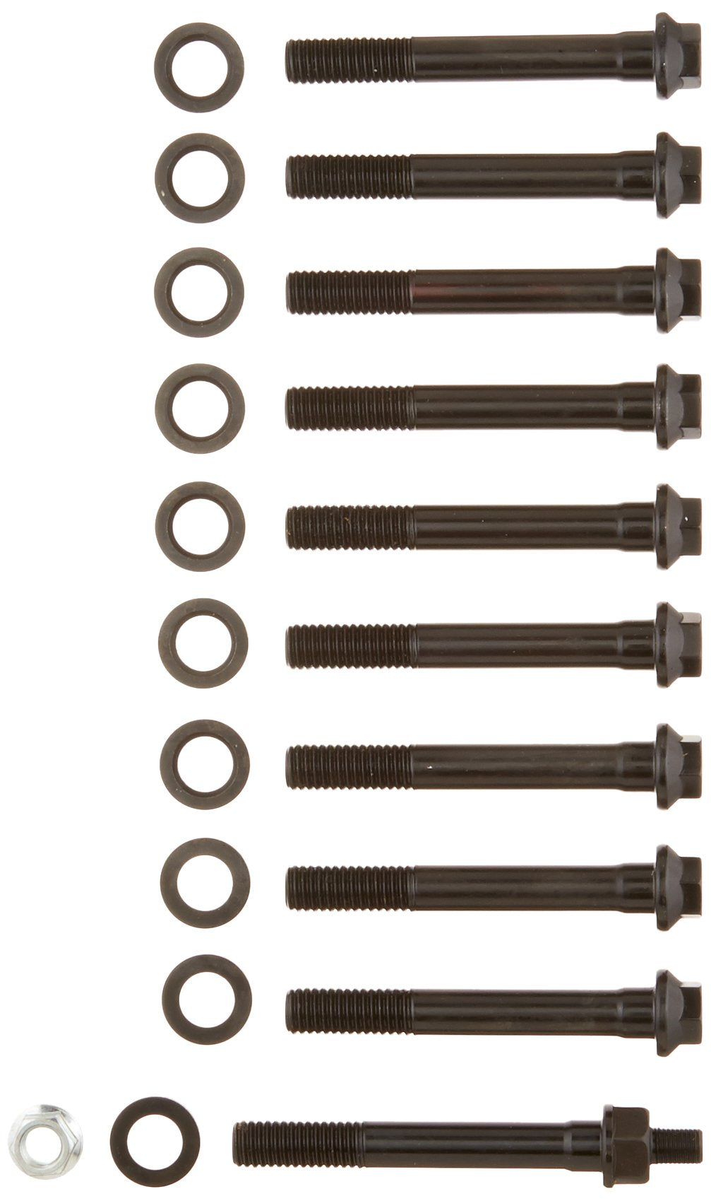 ARP High Performance Series 1545003 Main Bolt Kit For Select Ford Small Block Applications, 351W, 2-Bolt Main