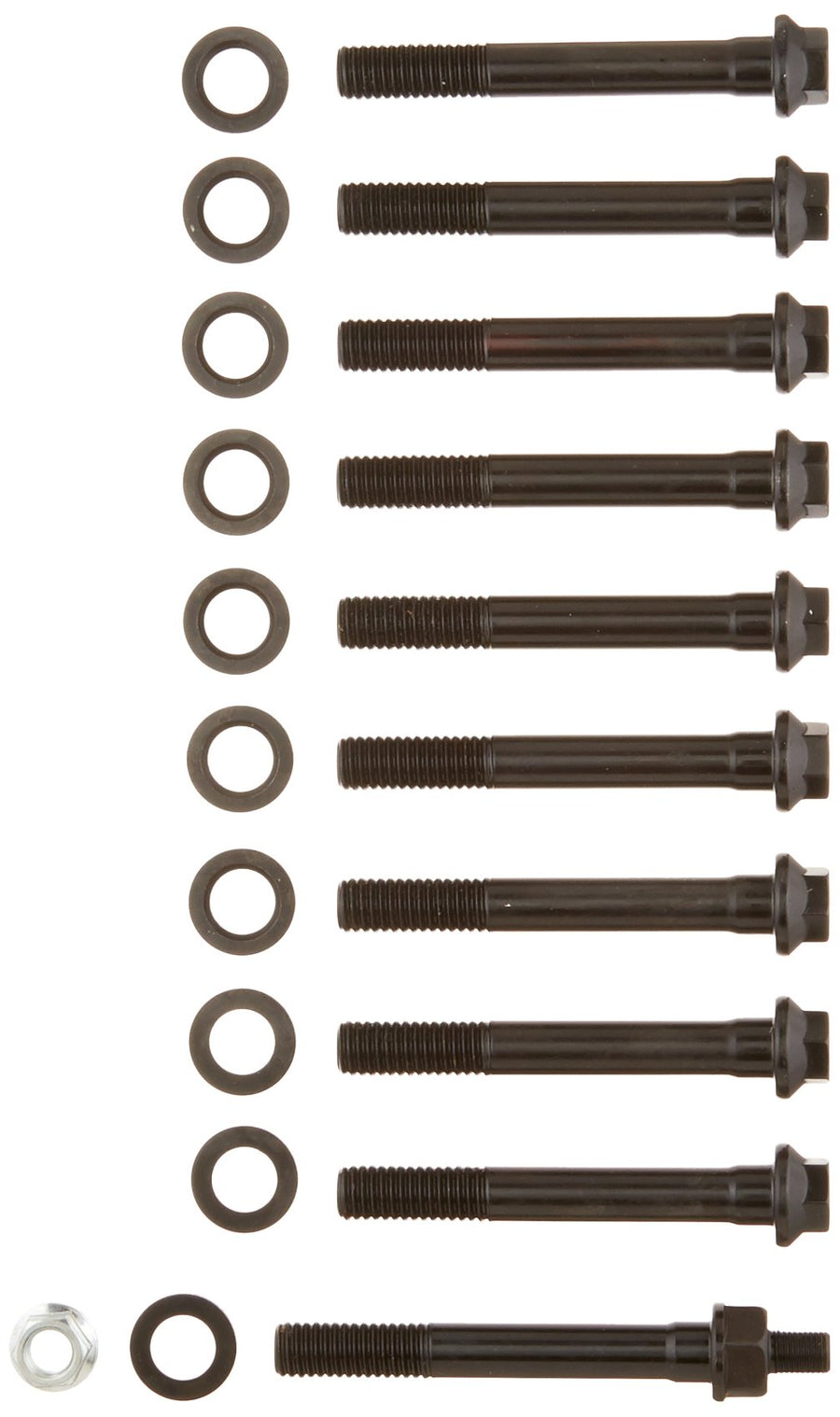 ARP High Performance Series 1545003 Main Bolt Kit For Select Ford Small Block Applications, 351W, 2-Bolt Main