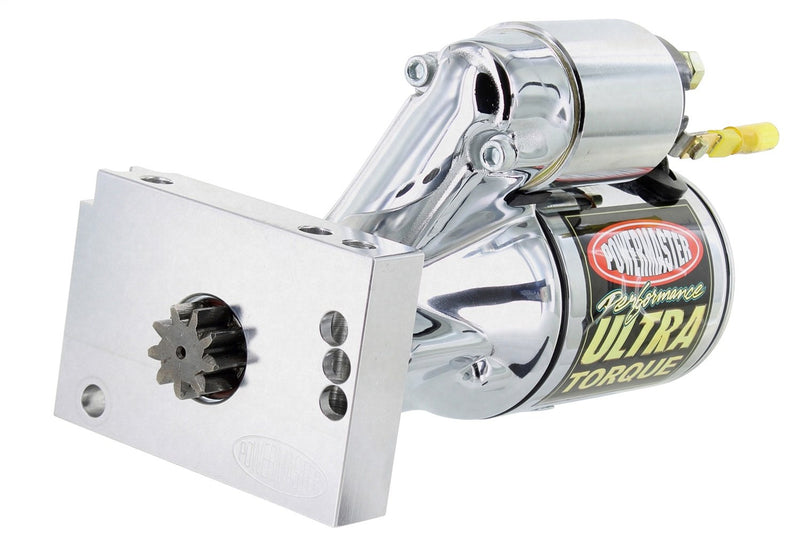 Chrome Powermaster 19439 Alternator (Ultra Chevy 139T 10 Pitch Flywheel (Same OD as 168T))