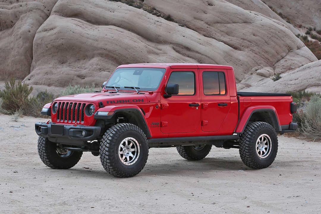 20-22 Jeep JT Fabtech 4WD Gas 3in Trail w/DLSS 2.5 Coilover Resi & RR DLSS (K4217DL)
