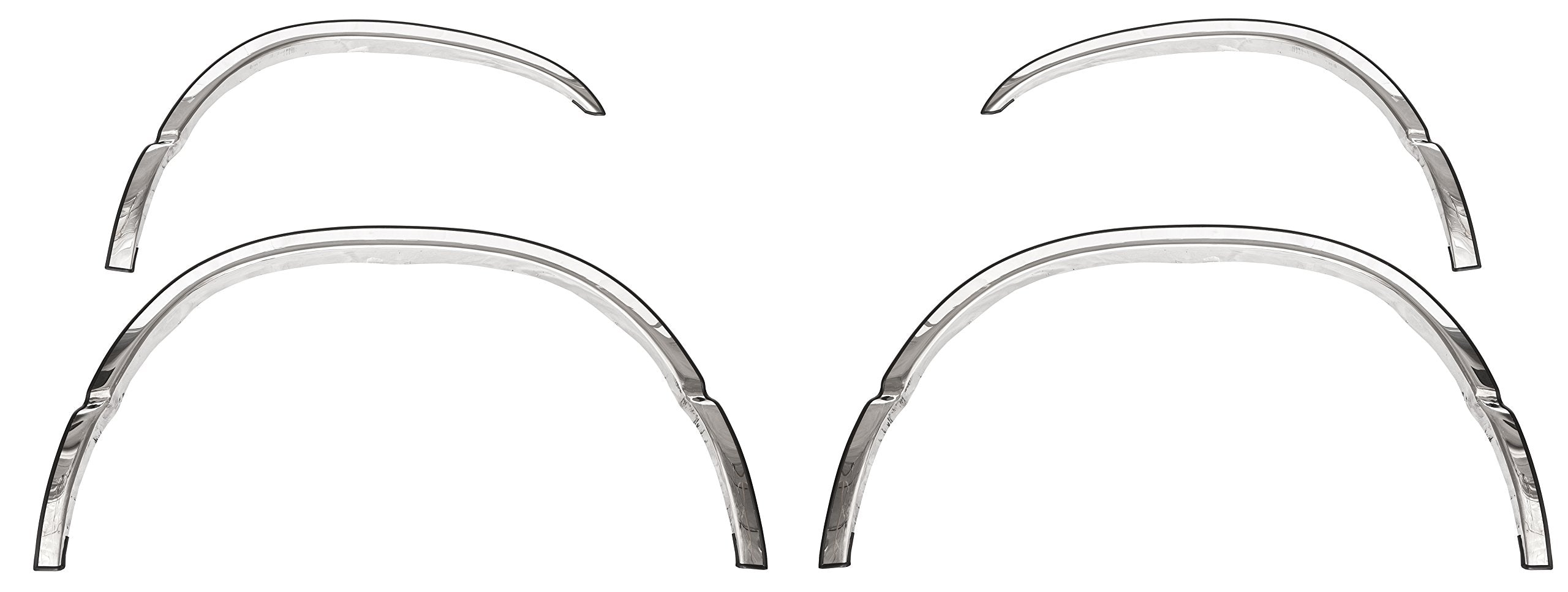 ICI CHE024 Fender Trim Stainless Steel Fits 1988-1999 Chevrolet/GMC Full Size Truck and SUV – Full Fit Style Trim
