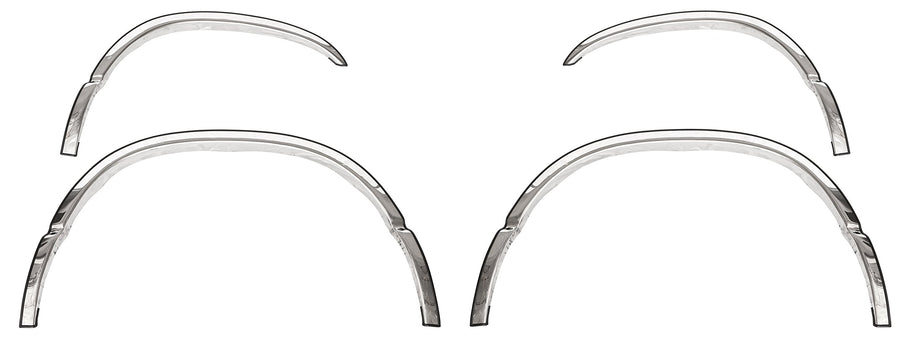 ICI CHE024 Fender Trim Stainless Steel Fits 1988-1999 Chevrolet/GMC Full Size Truck and SUV – Full Fit Style Trim
